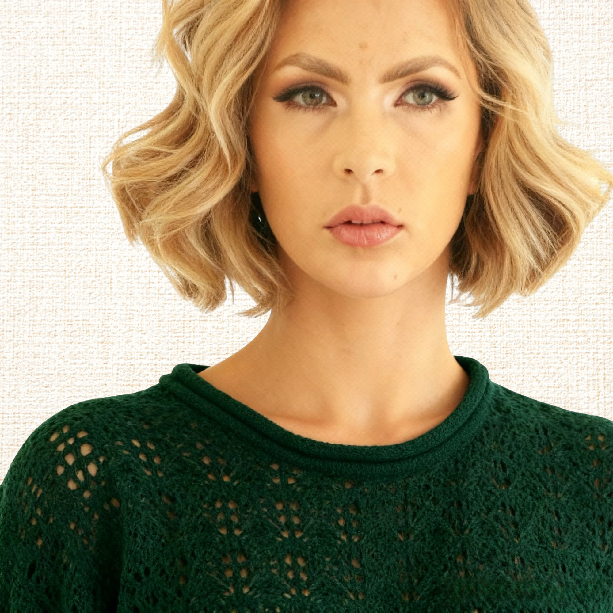 Sweater Tejido Verde Sevilla