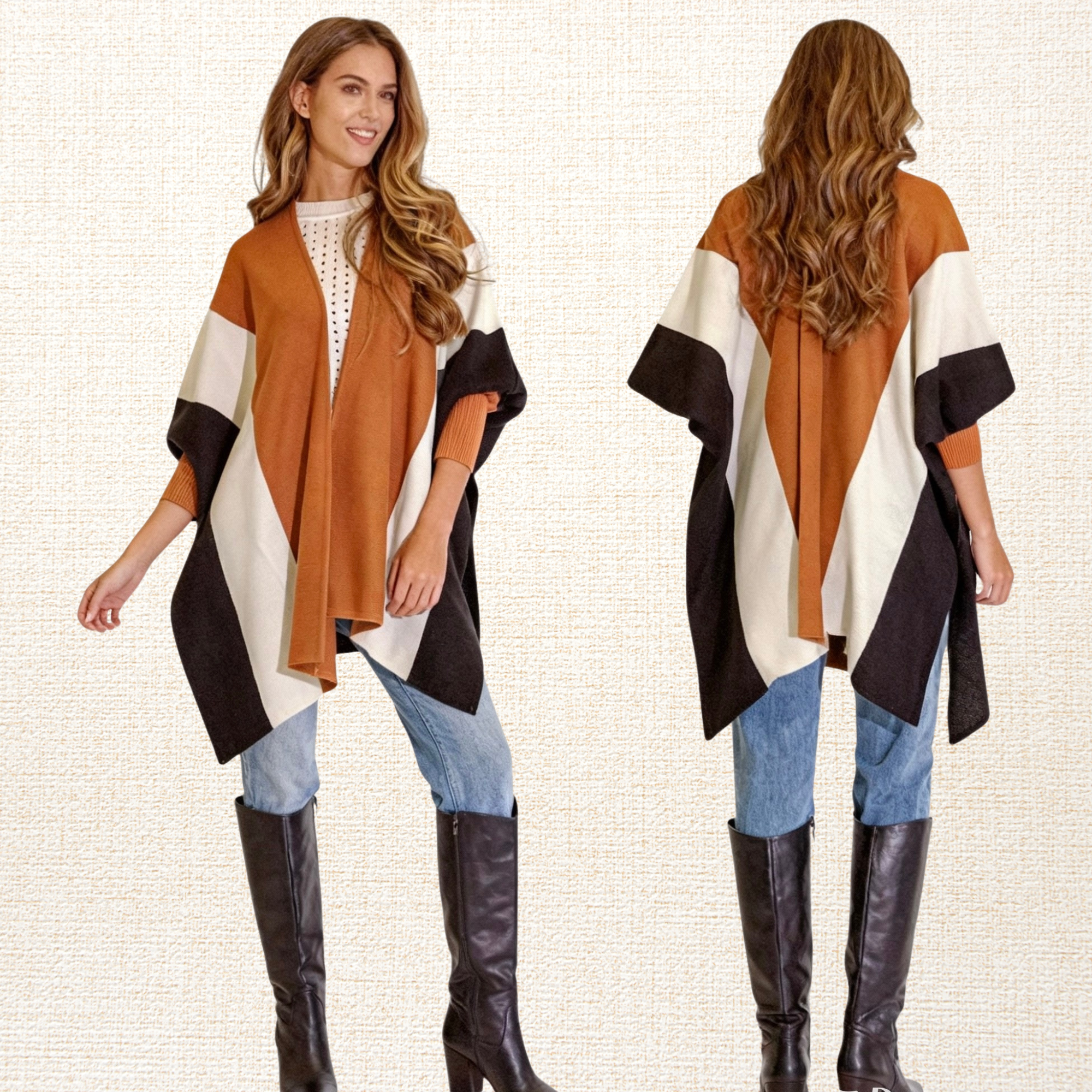 Ruana Capa Mujer Irlanda