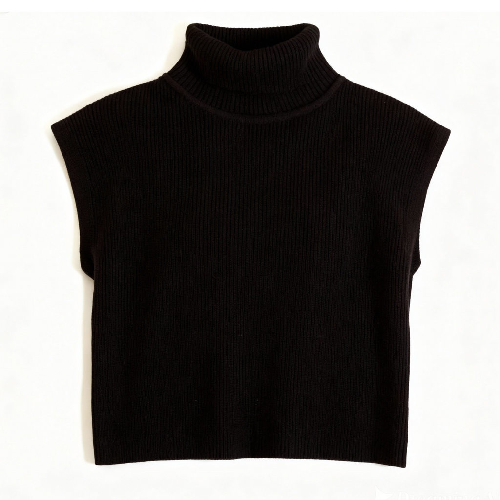 Chaleco Tejido Lyon Negro