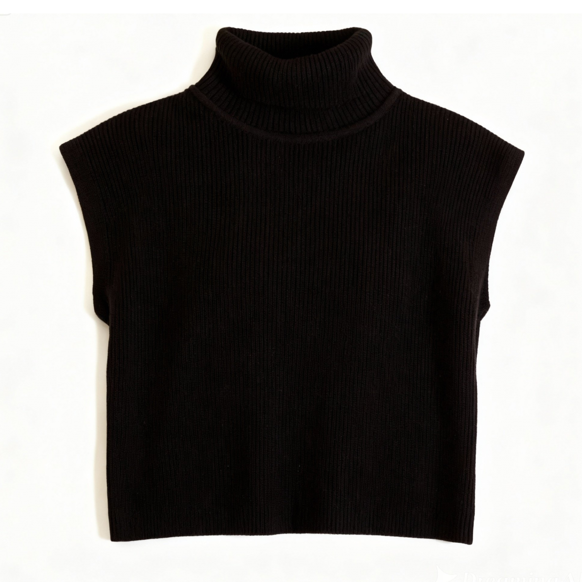 Chaleco Tejido Lyon Negro