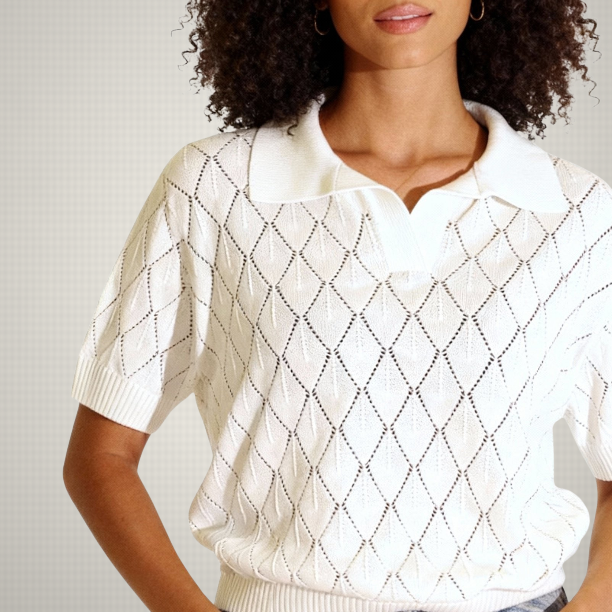 Camiseta Tejida Mujer
